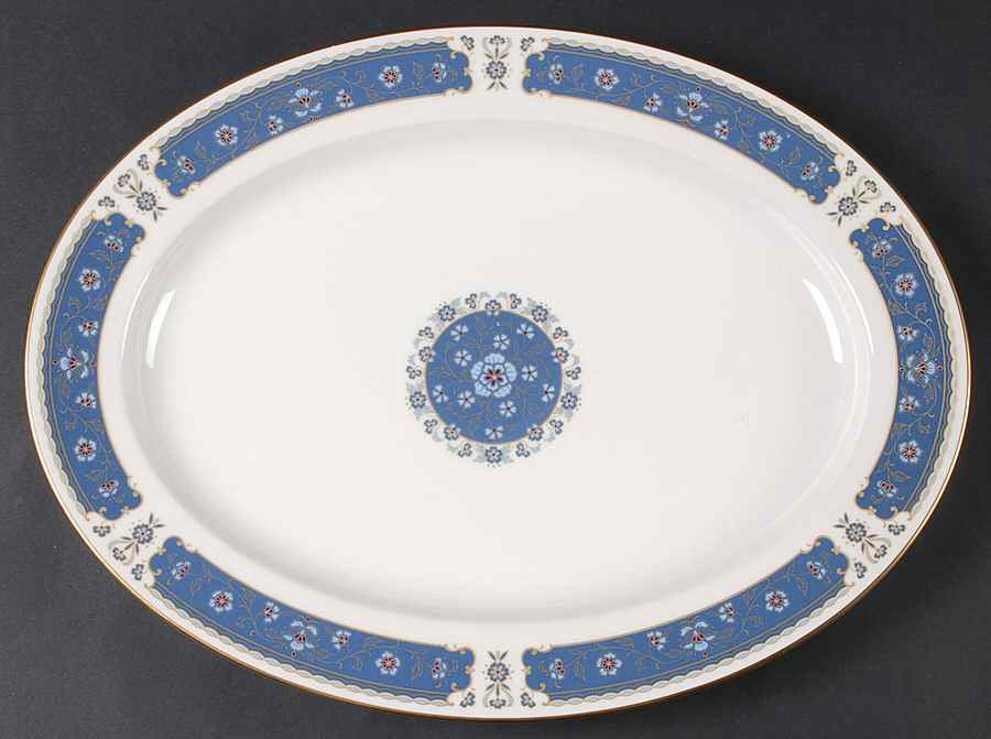 Renaissance 16" Oval Serving Platter by Carico-1