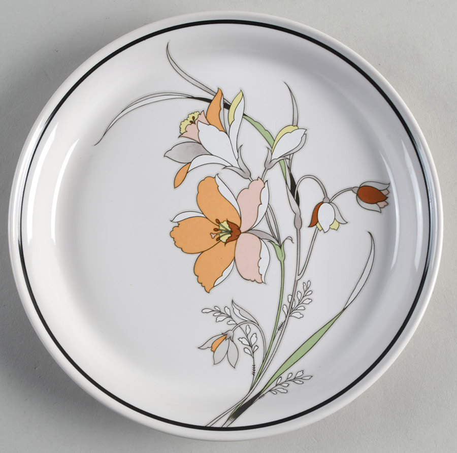 Serenity Salad Plate by Carico-1
