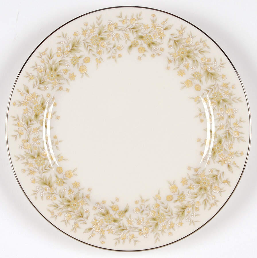 Wild Flower Salad Plate by Carico-1