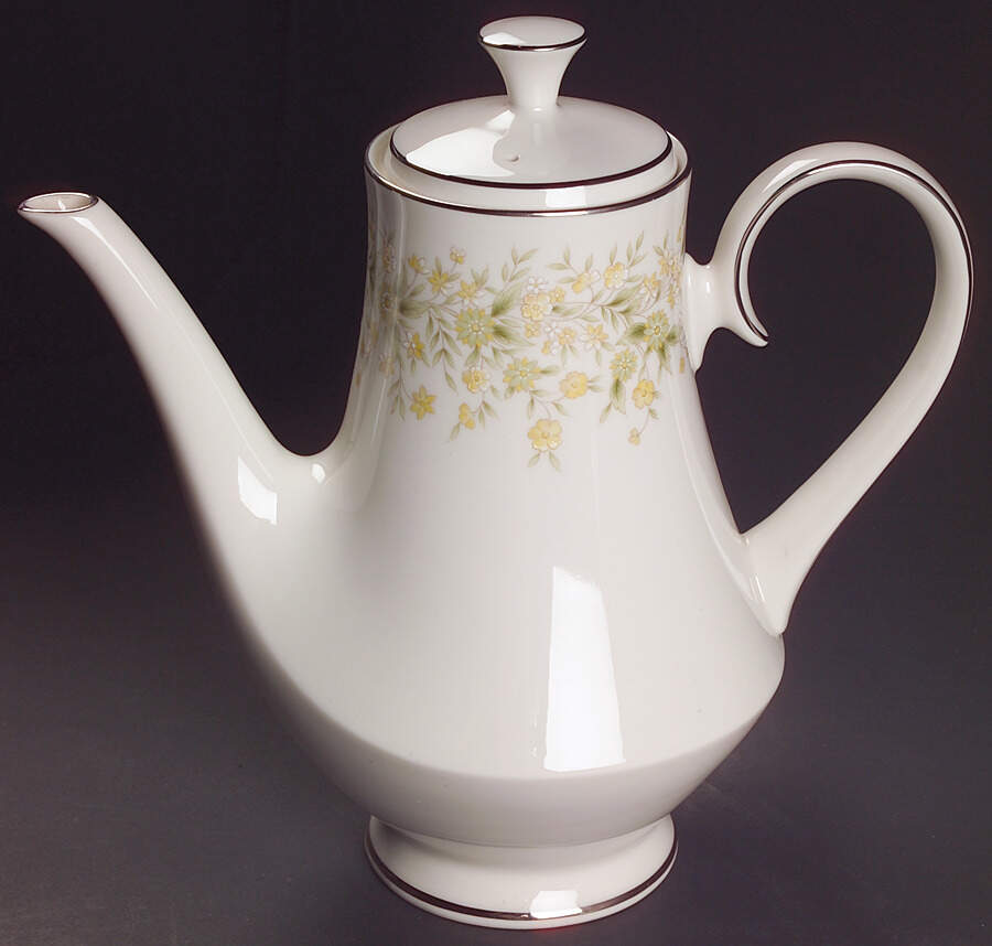 Wild Flower Coffee Pot & Lid by Carico-1