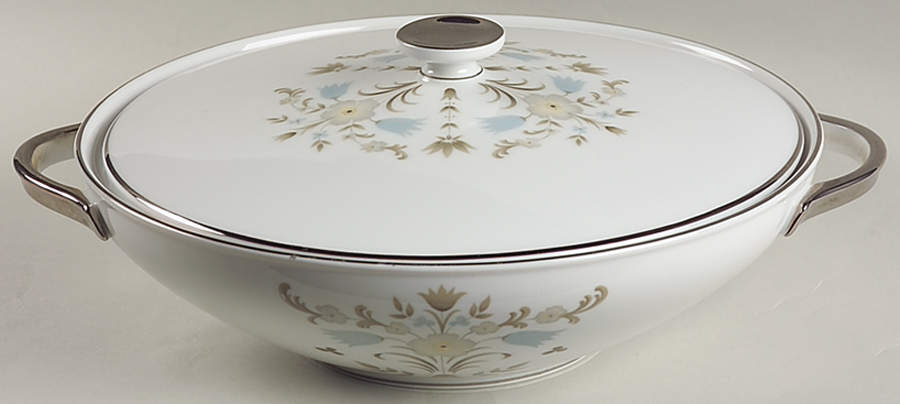 Americana Round Covered Vegetable by Crown Jewel-1