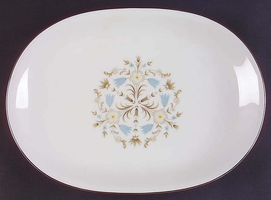 Americana 13" Oval Serving Platter by Crown Jewel-1