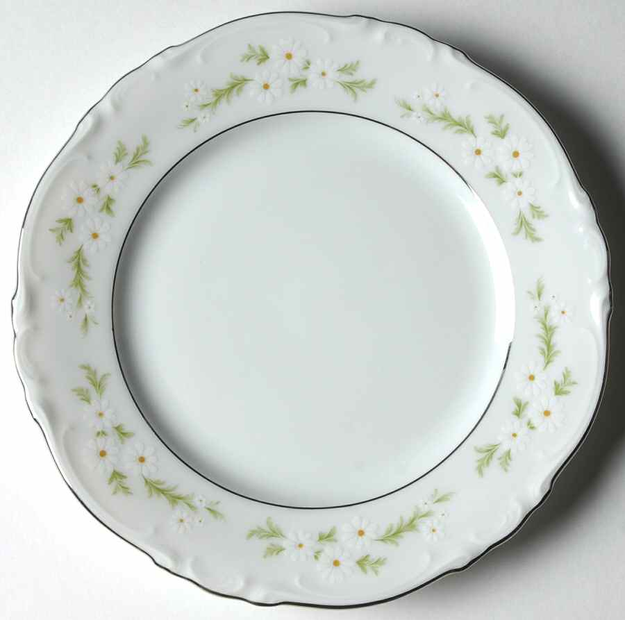 Bridal Wreath Salad Plate by Crown Jewel-1