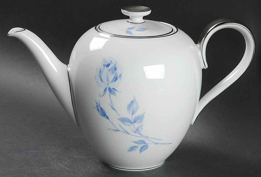 Candlelight Rose Teapot & Lid by Crown Jewel-1