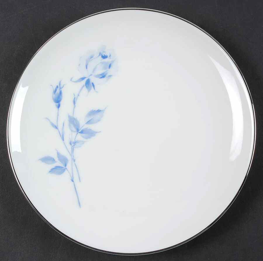 Candlelight Rose Salad Plate by Crown Jewel-1