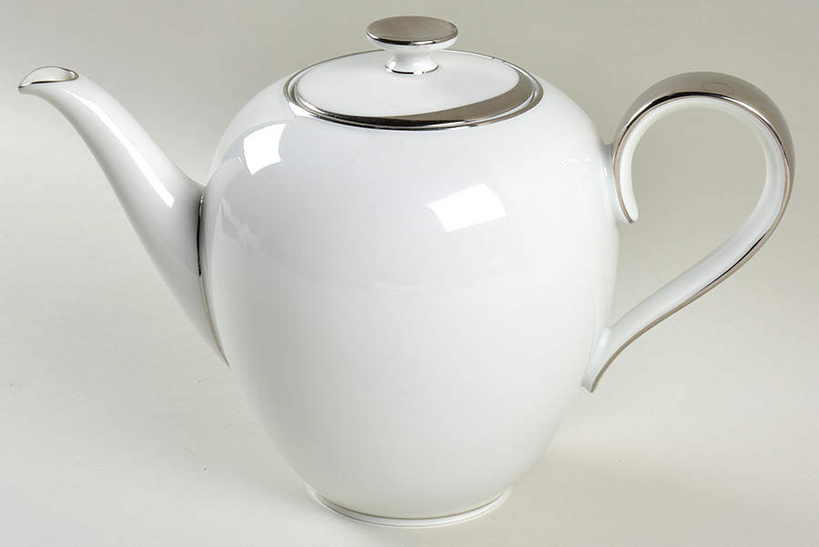 Silver Moon Teapot & Lid by Crown Jewel-1