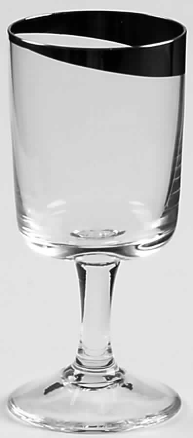 Silver Moon 1 Oz Glassware Cordial by Crown Jewel-1