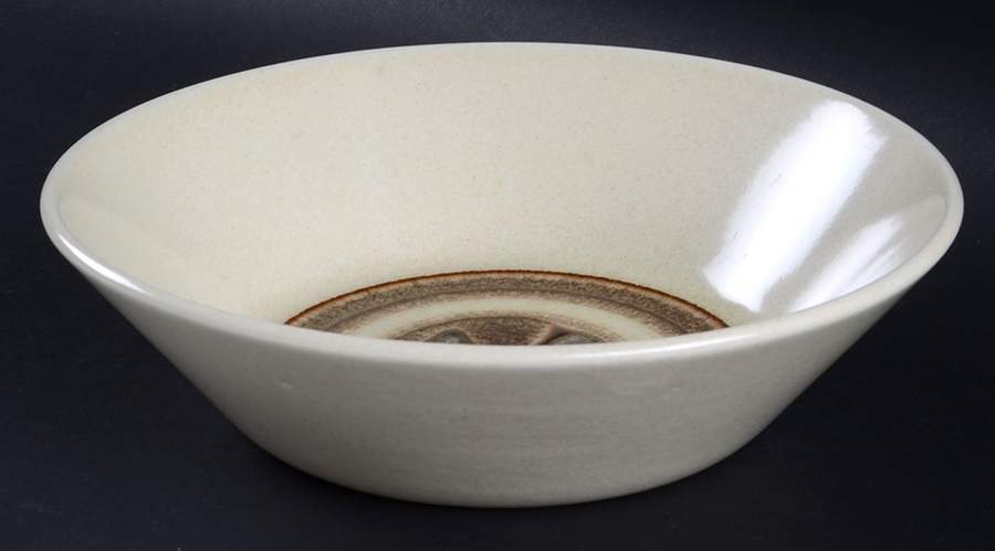 Landscape 9" Round Vegetable Bowl by Crown Lynn-1