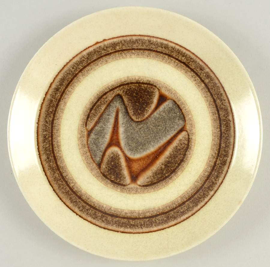 Landscape Salad Plate by Crown Lynn-1