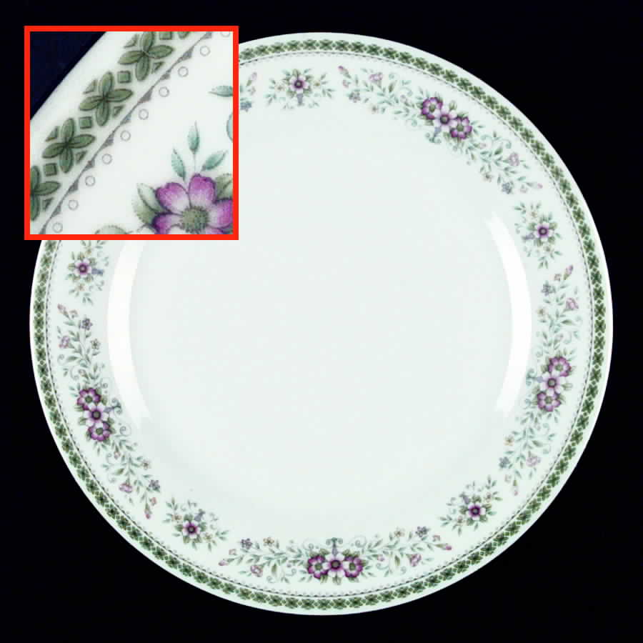 Bouquet Dinner Plate by Crown Ming-1