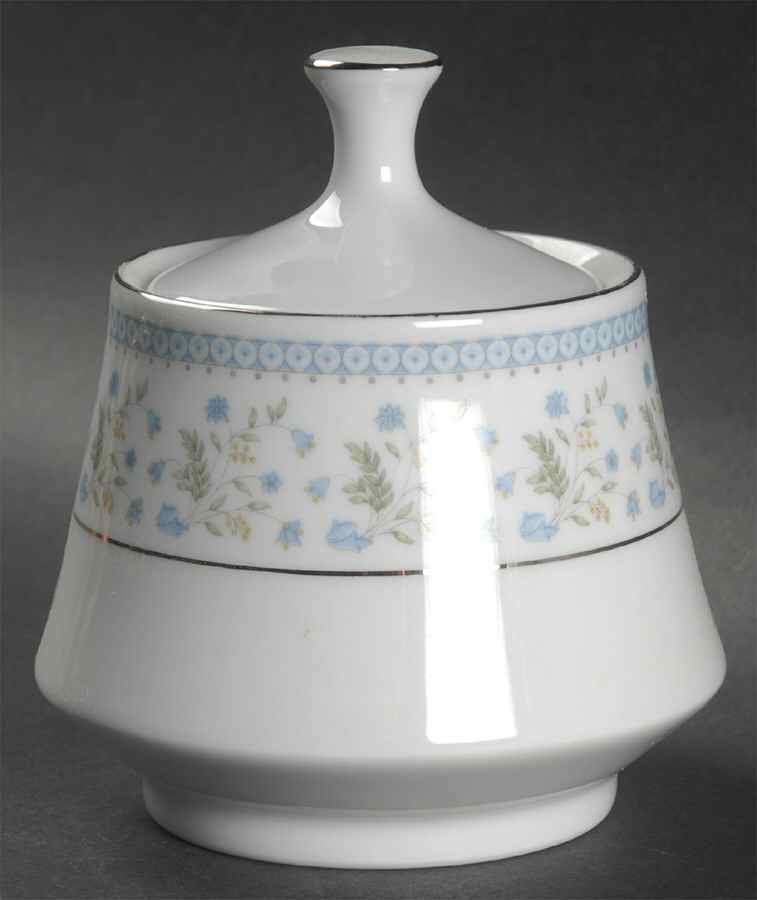 Celeste Sugar Bowl & Lid by Crown Ming-1