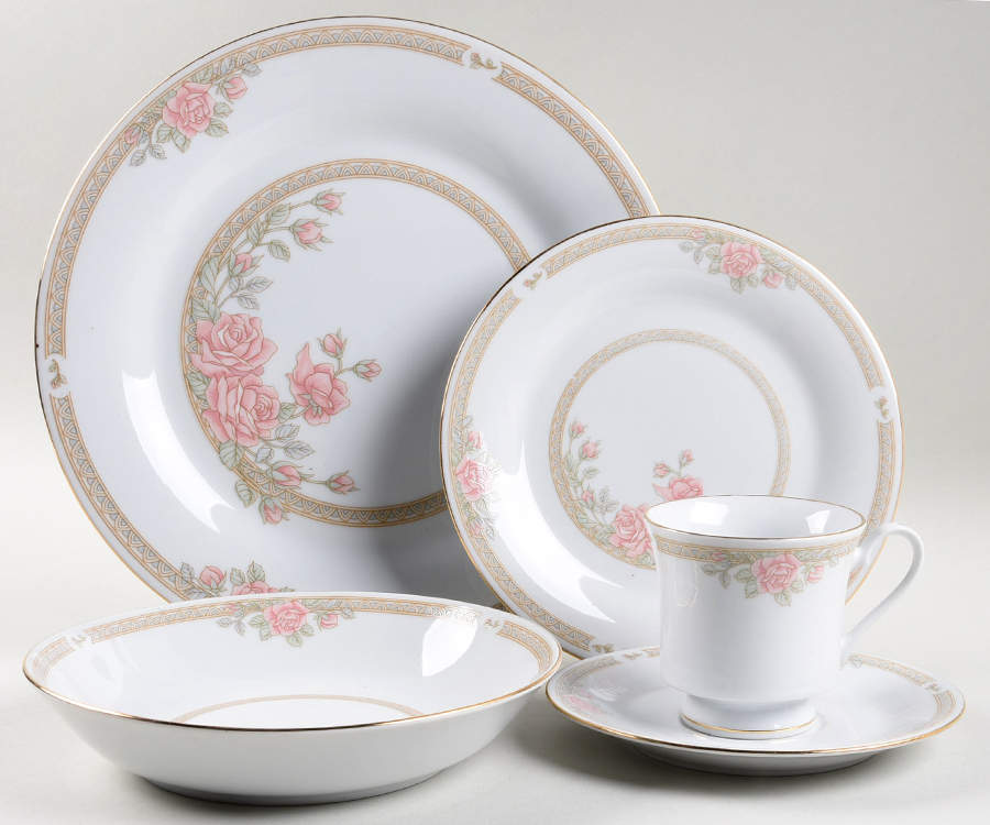 Christina 5 Piece Place Setting by Crown Ming-1