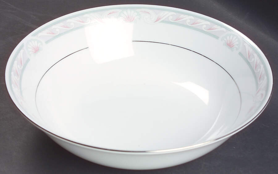 Coquille 9" Round Vegetable Bowl by Crown Ming-1