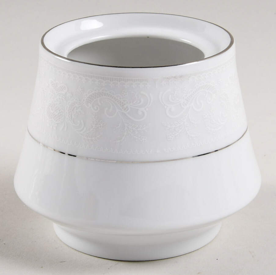 Crochet Sugar Bowl No Lid by Crown Ming-1