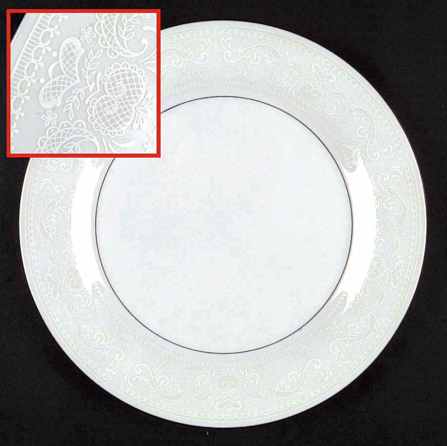 Crochet Dinner Plate by Crown Ming-1