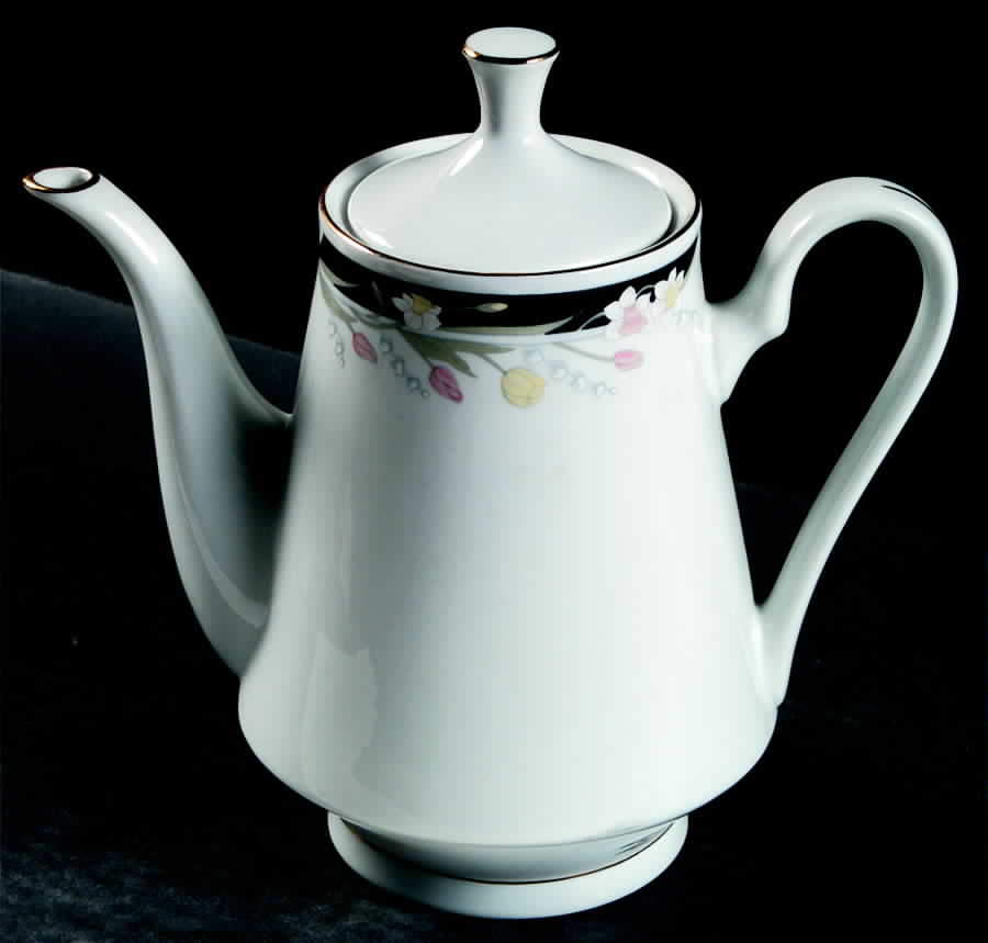Michelle Coffee Pot & Lid by Crown Ming-1