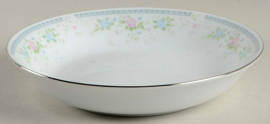 Nosegay Coupe Soup Bowl by Crown Ming-1