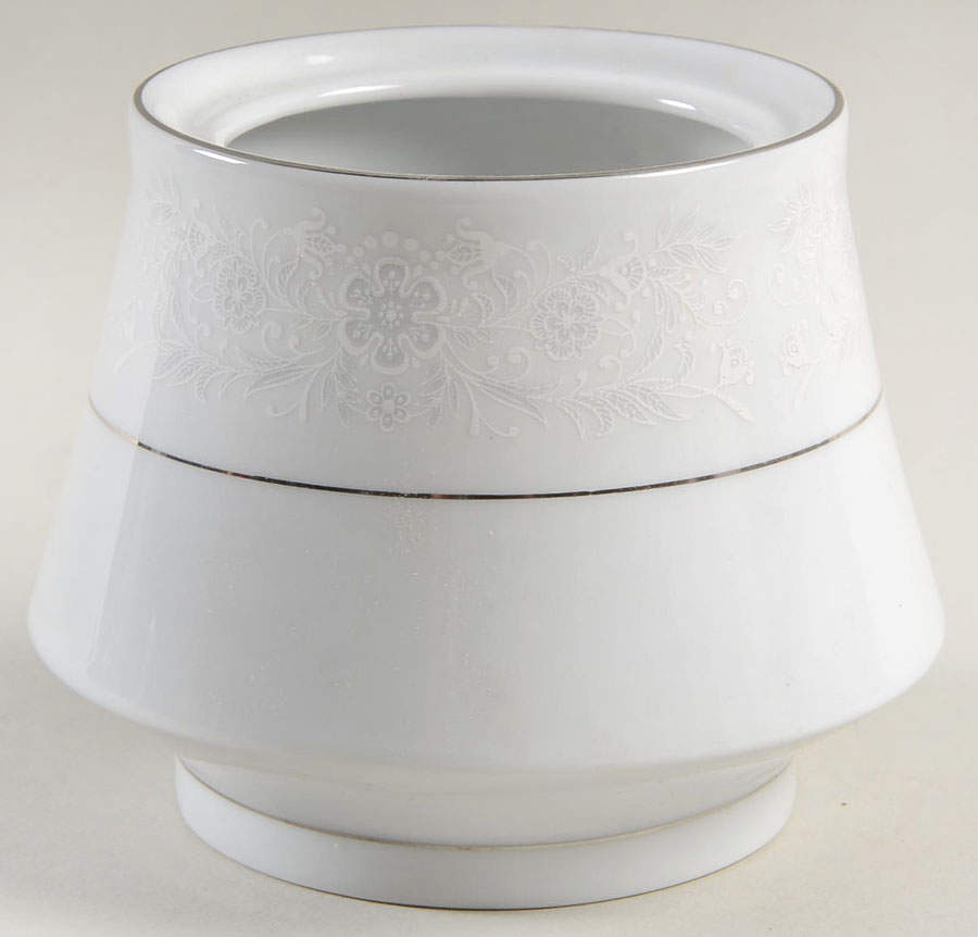 Queen's Lace Sugar Bowl No Lid by Crown Ming-1