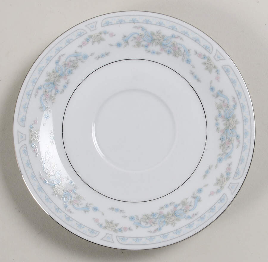 Rose Point Saucer by Crown Ming-1