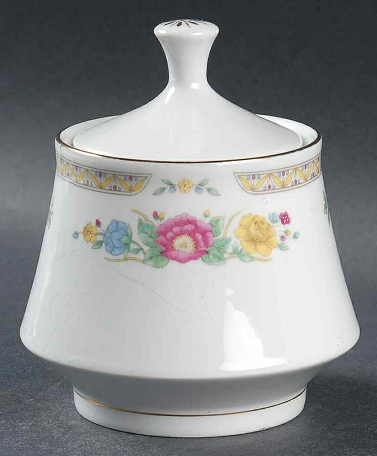Tranquility Sugar Bowl & Lid by Crown Ming-1