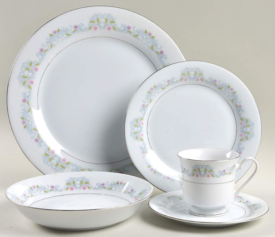 Windsor 5 Piece Place Setting by Crown Ming-1