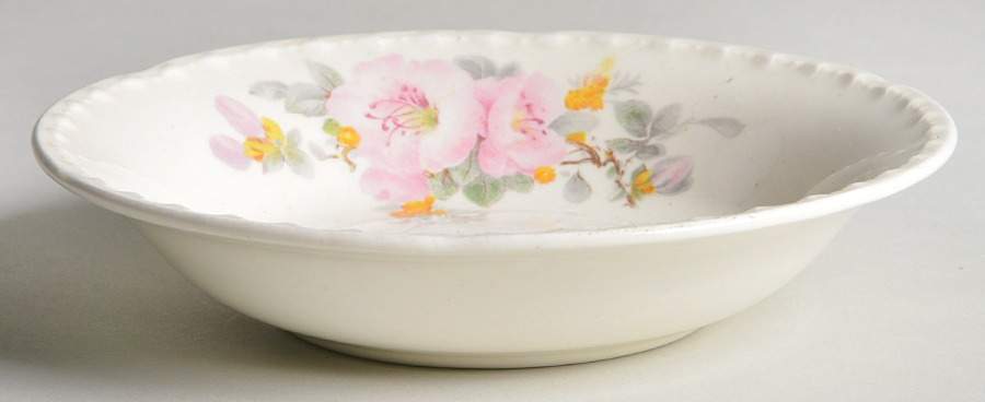 Apple Blossom Fruit/Dessert (Sauce) Bowl by Crooksville-1