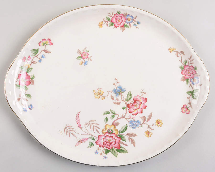 Belmont 13" Oval Serving Platter by Crooksville-1