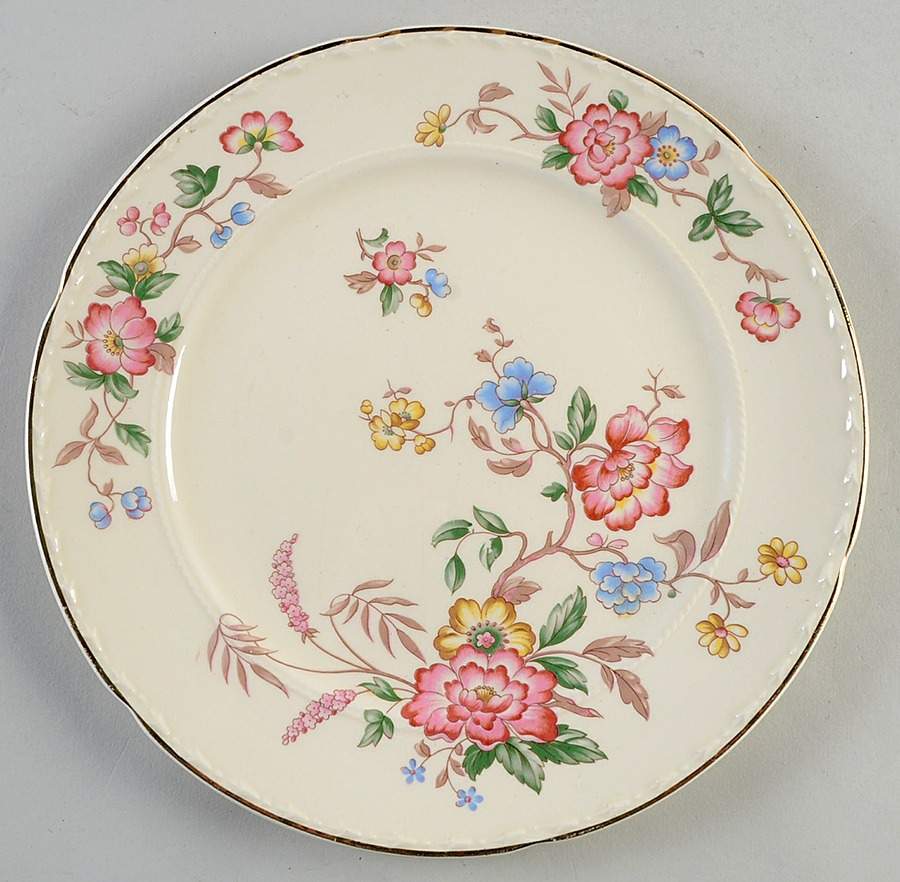 Belmont Luncheon Plate by Crooksville-1