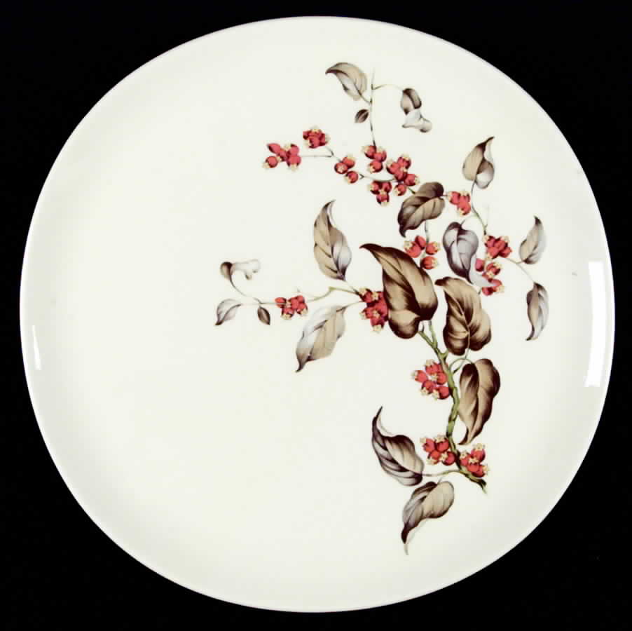 Bittersweet Dinner Plate by Crooksville-1