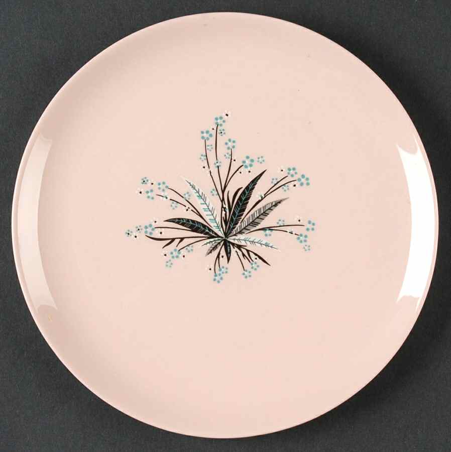 Carnation Remembrance Dessert/Pie Plate by Crooksville-1