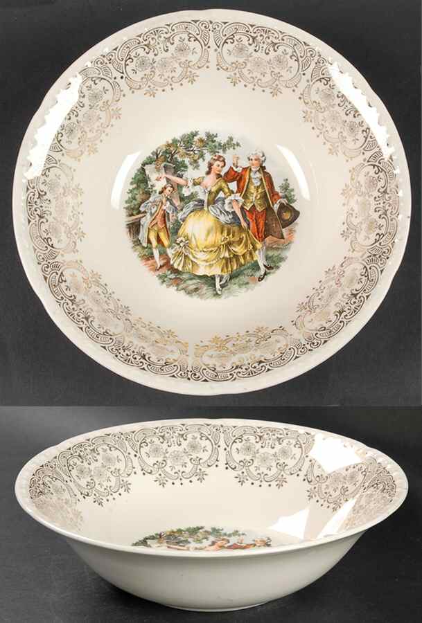 CRO10 8" Round Vegetable Bowl by Crooksville-1