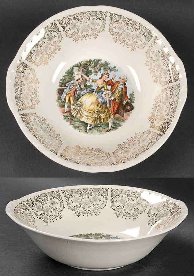 CRO10 8" Round Vegetable Bowl by Crooksville-1
