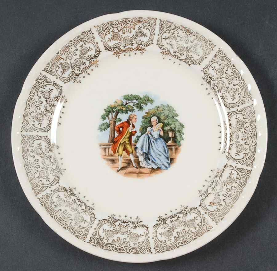 CRO10 Salad Plate by Crooksville-1