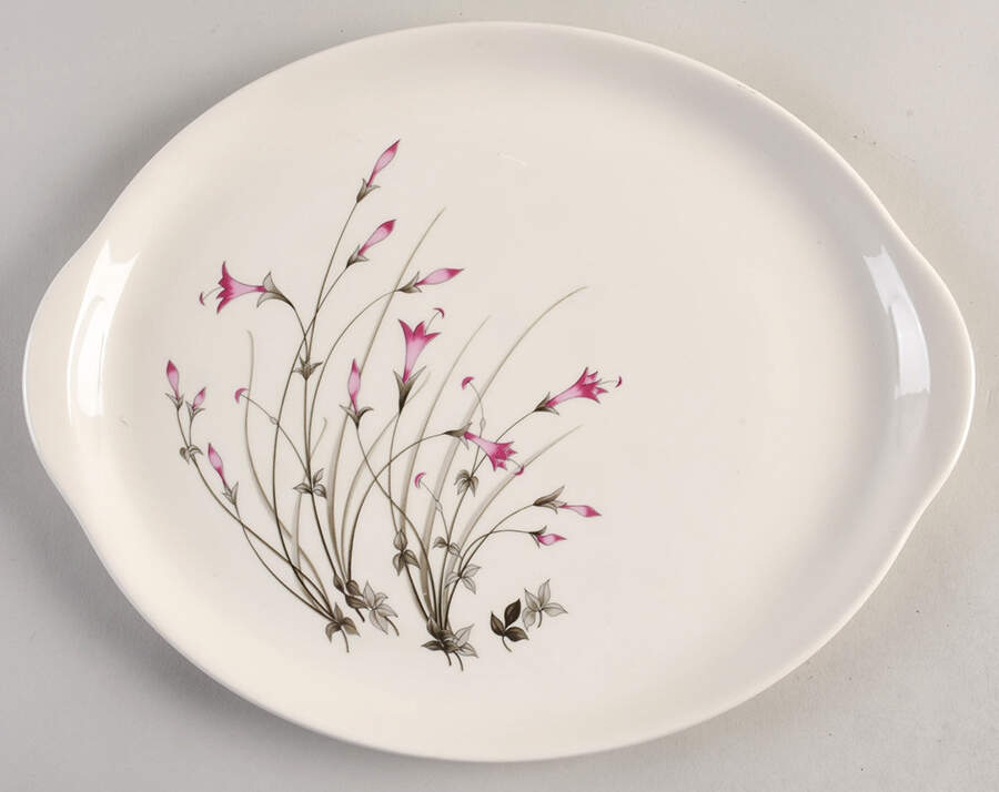 CRO103 13" Oval Serving Platter by Crooksville-1