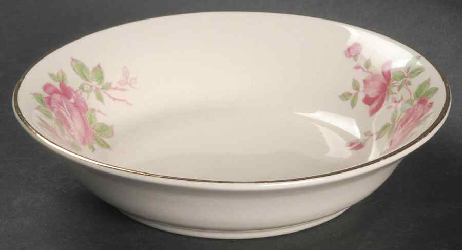 Wild Rose Fruit/Dessert (Sauce) Bowl by Crooksville-1