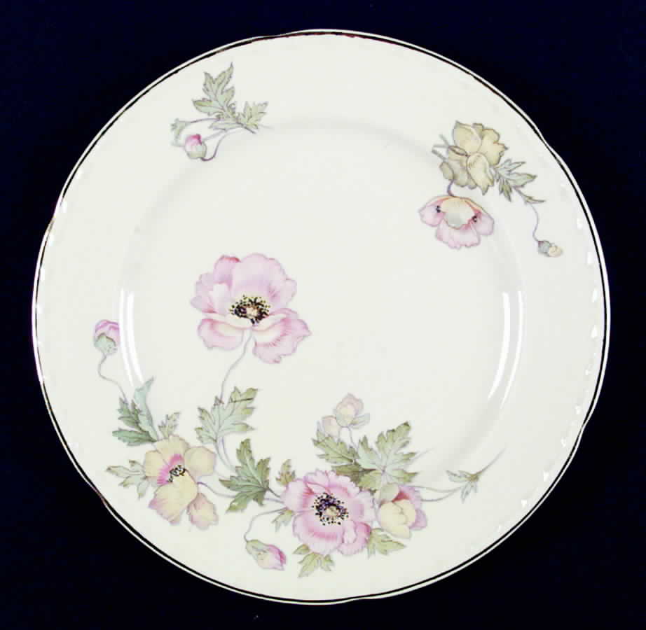 James California Poppy Dinner Plate by Crooksville-1