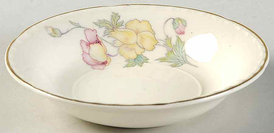 James California Poppy Fruit/Dessert (Sauce) Bowl by Crooksville-1