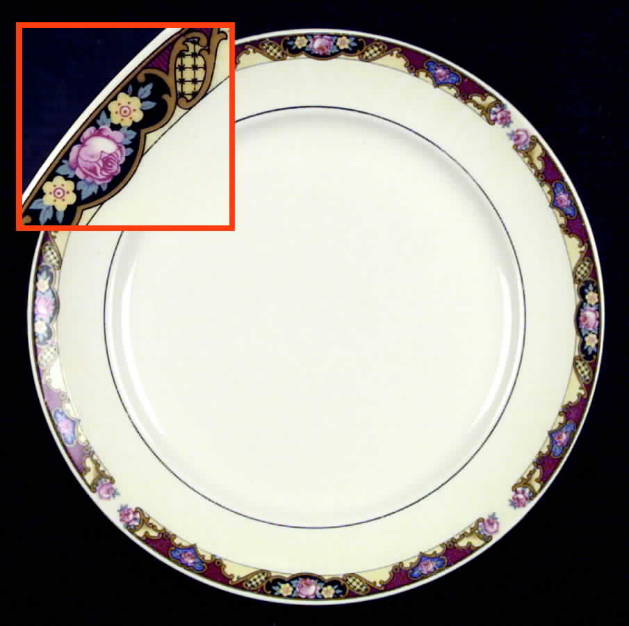 CRO29 Dinner Plate by Crooksville-1