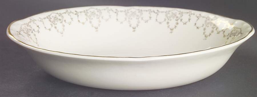 Lorraine 9" Oval Vegetable Bowl by Crooksville-1