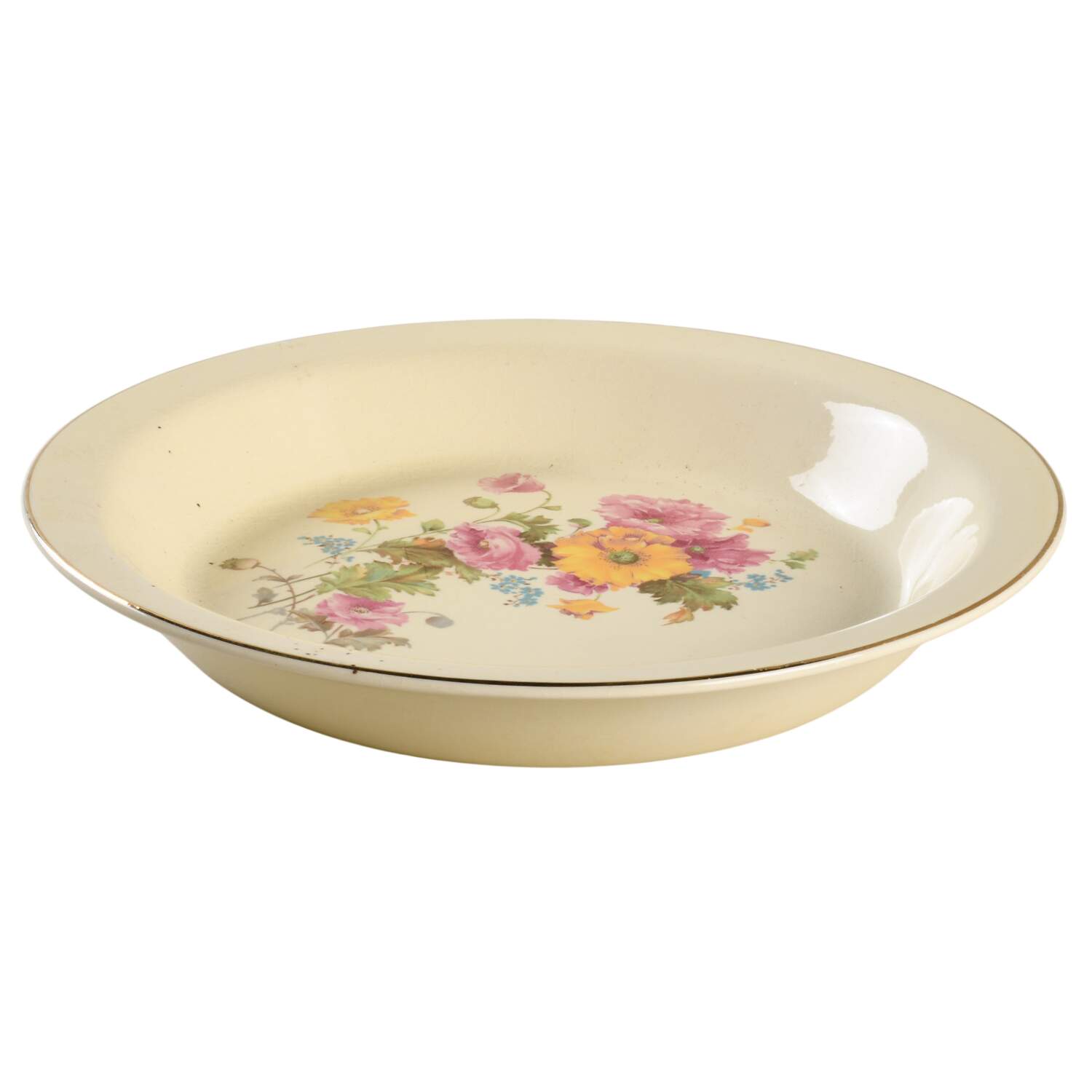 1238 Pie Serving Plate by Crooksville-1