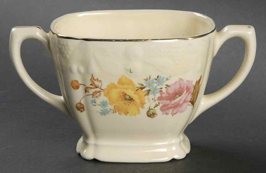 1238 Sugar Bowl No Lid by Crooksville-1