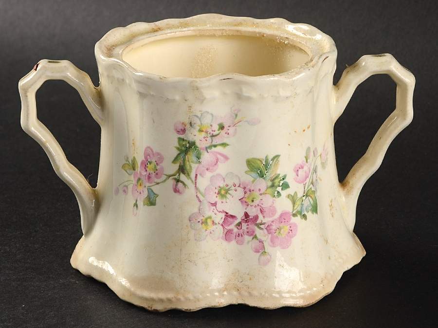 CRO5 Sugar Bowl No Lid by Crooksville-1