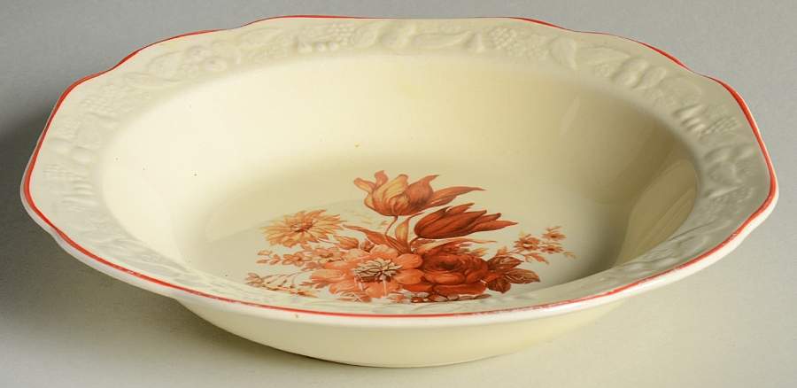 CRO50 Rim Soup Bowl by Crooksville-1