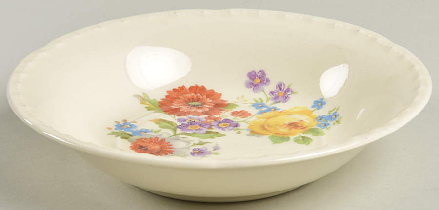 D137 Fruit/Dessert (Sauce) Bowl by Crooksville-1