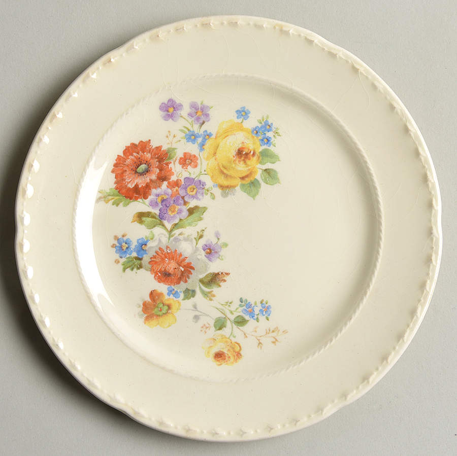 D137 Bread & Butter Plate by Crooksville-1