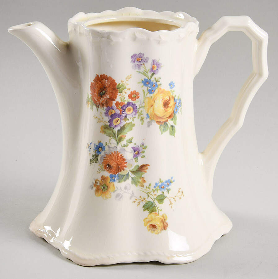 D137 Coffee Pot No Lid by Crooksville-1