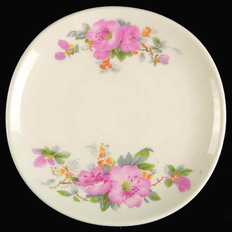 Azalea Bread & Butter Plate by Crooksville-1