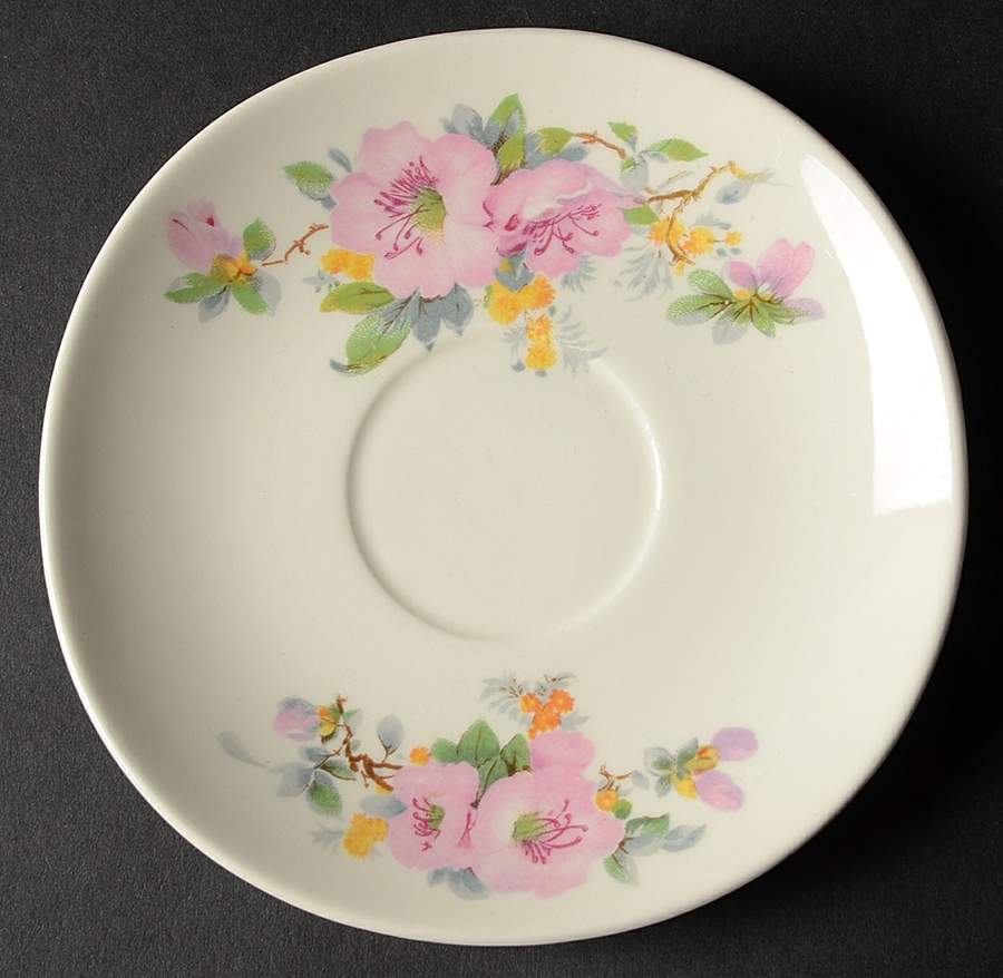Azalea Saucer by Crooksville-1
