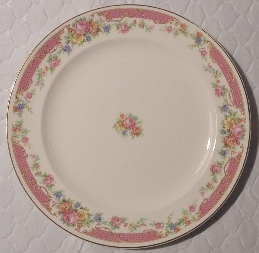 CRO84 Dinner Plate by Crooksville-1