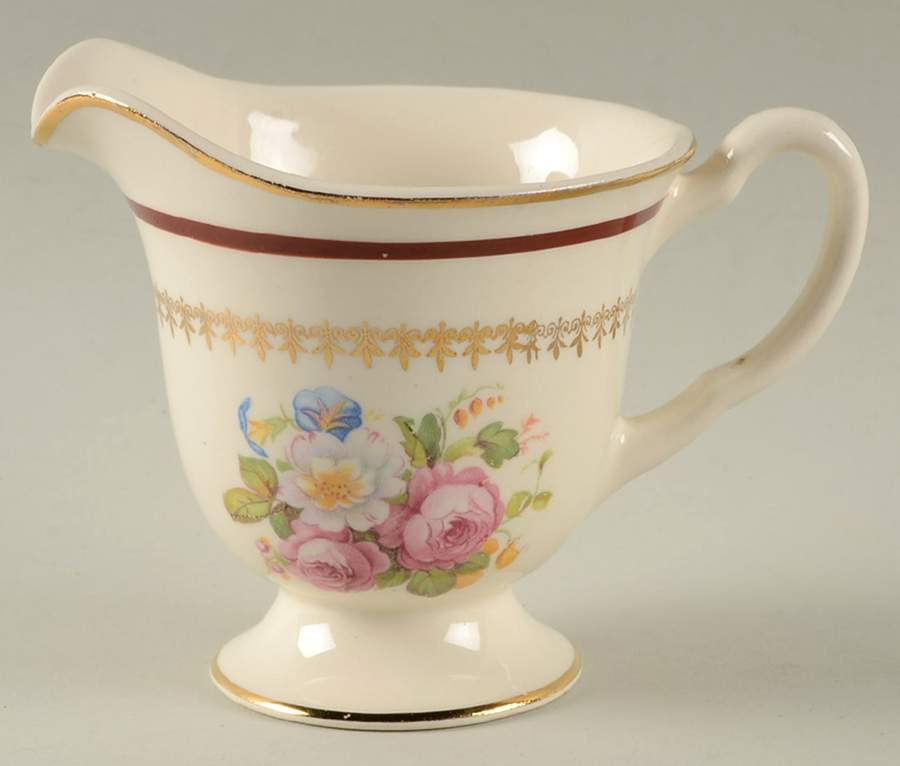 Hyde Park Creamer by Crooksville-1
